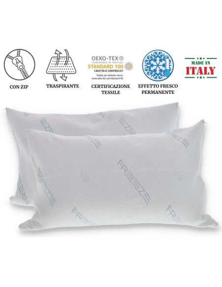 Salva guanciale in coppia FREEZE