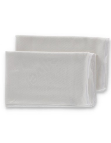 Fundas de almohada cojín de cama en pares IONS SILVER