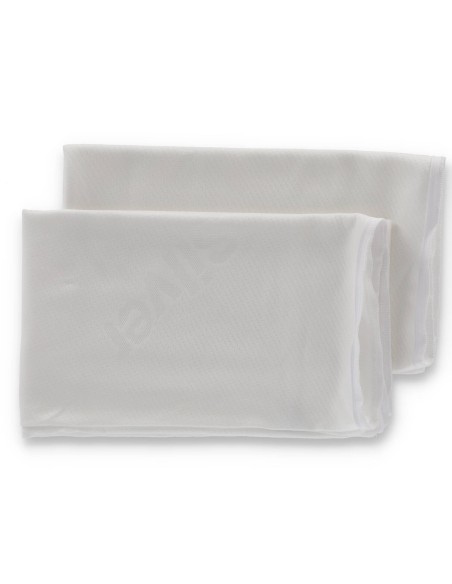 Fundas de almohada cojín de cama en pares IONS SILVER