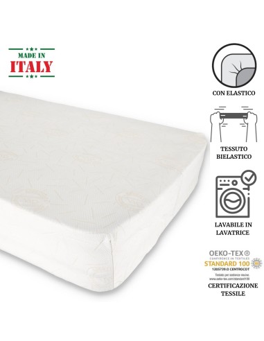 Coprimaterasso con angoli VIP BIELASTICO