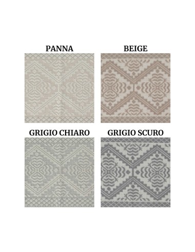 Tapis de coton polyvalent salon cuisine SARDAIGNE