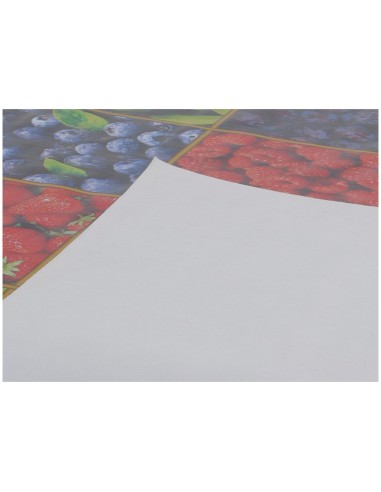 Nappe plastifiée transparente h 140 cm. par mètre CRISTAL
