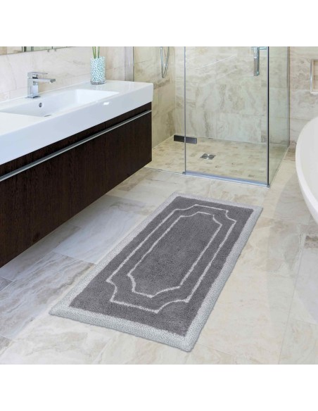 Alfombra de baño de algodón antideslizante IRIS