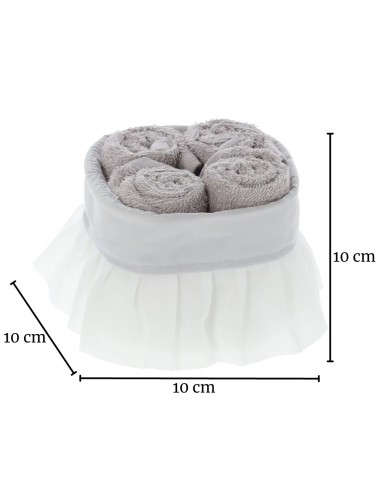 Lavabos de baño con juego de cesta 4 piezas JARDÍN