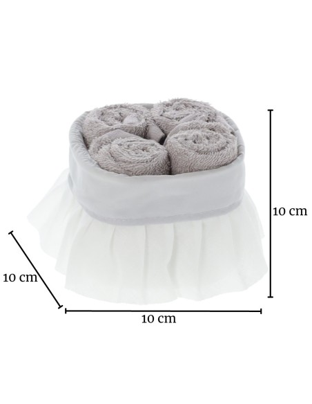 Lavabos de baño con juego de cesta 4 piezas JARDÍN