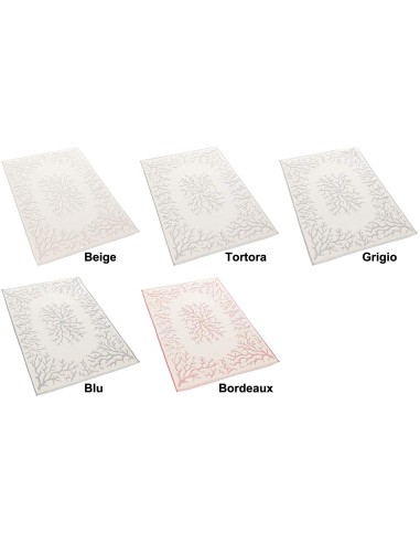 Tappeto da bagno spugna cotone CORALLO