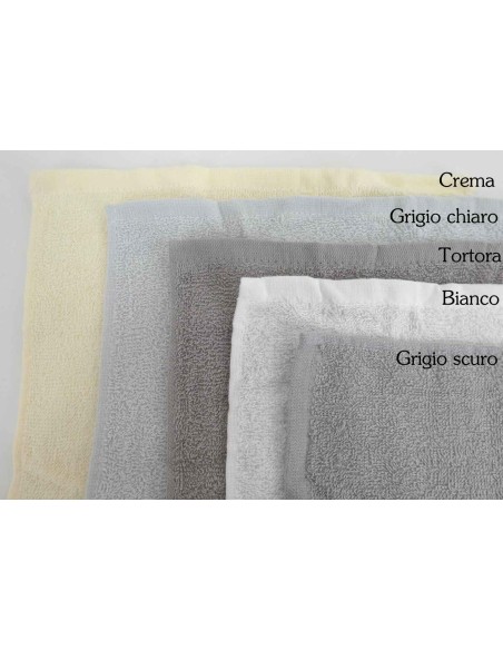 Lavette bagno con cestino in tessuto set 4 pz. ROSES