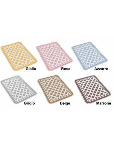 Tappeto multiuso cotone 50X75 cm. MILLEUSI