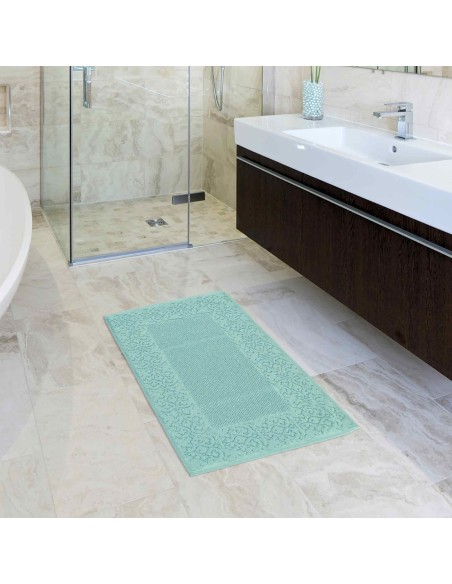 Alfombra de baño barroco 45 x 60 cm.