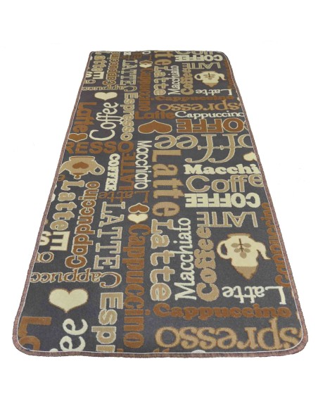 Coffee tapis de cuisine largeur 50 cm.