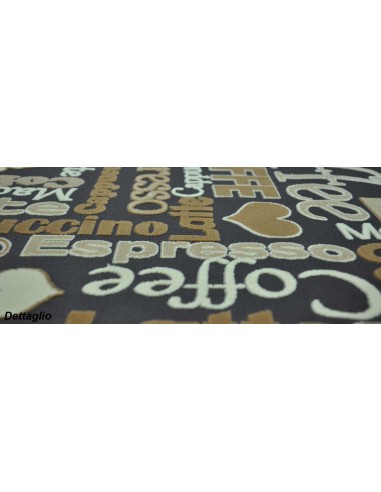 Coffee tapis de cuisine largeur 50 cm.