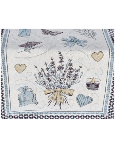 Tovaglietta centrotavola quadrata o runner tavolo LAVANDA