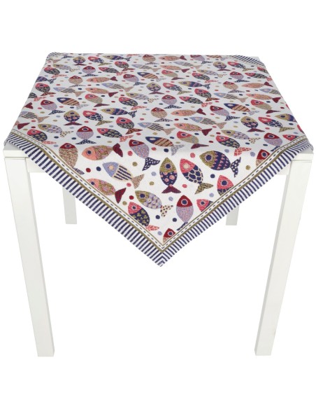Quadratisches Tischset oder Tischläufer PESCI