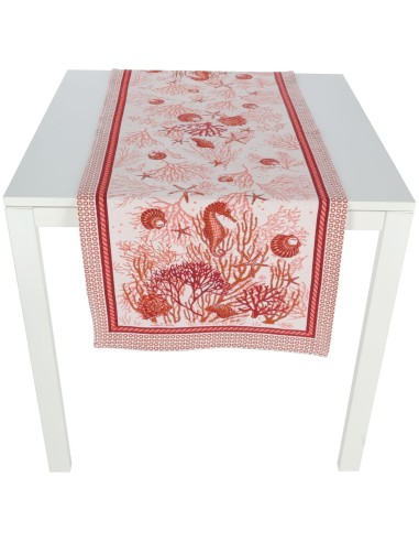 Set de table carré ou chemin de table CORALLO
