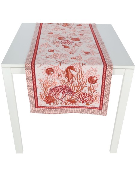 Set de table carré ou chemin de table CORALLO