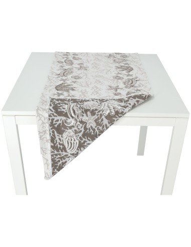 Mantel individual o corredor de mesa cuadrado CONCHIGLIE