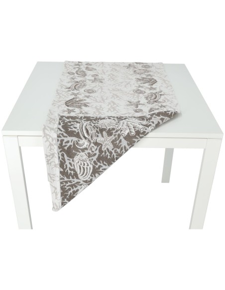 Mantel individual o corredor de mesa cuadrado CONCHIGLIE