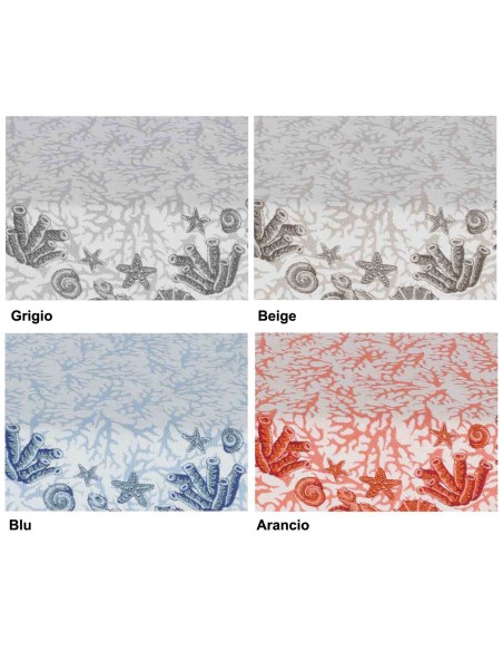 Quadratisches Tischset oder Tischläufer CONCHIGLIE