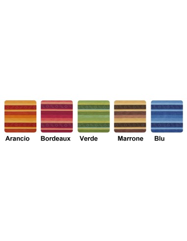 Colorado coussin rond housse avec bande élastique