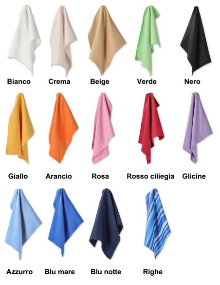 Serviettes en microfibre, serviettes sport et voyage