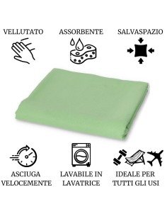 Microfibra toalla 50 x 100 cm 2