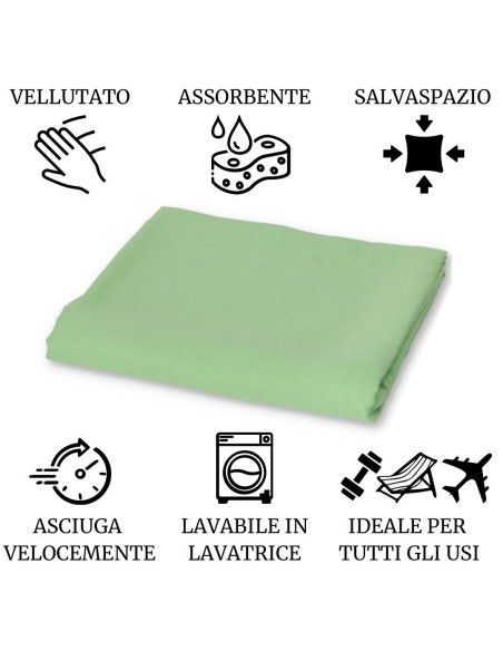 Microfibra toalla 50 x 100 cm