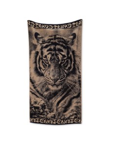 Serviette de plage en coton égyptien 90X165 cm. SAFARI