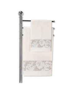 Paire de serviettes d'éponge ROSITA