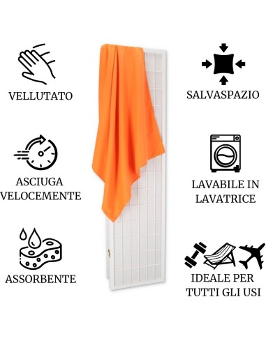 Microfibre serviette 95 x 145 cm