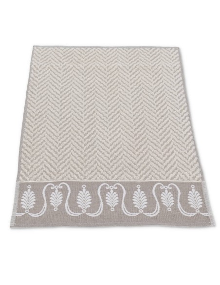 Paire de serviettes de toilette et bidet ANGELICA