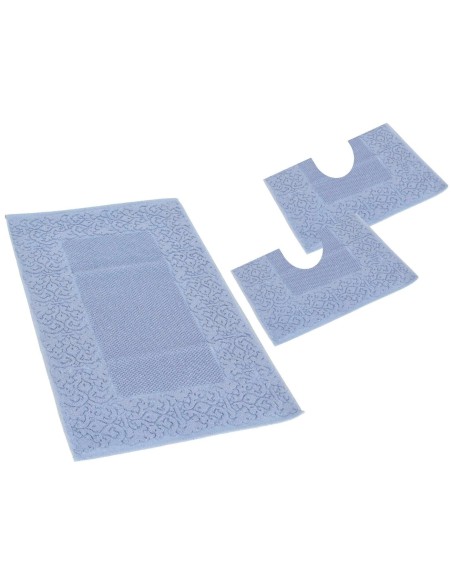 Barocco set 3 pz tappeti bagno