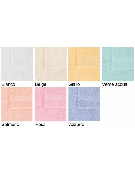 Coppia di asciugamani in spugna NATURELLA