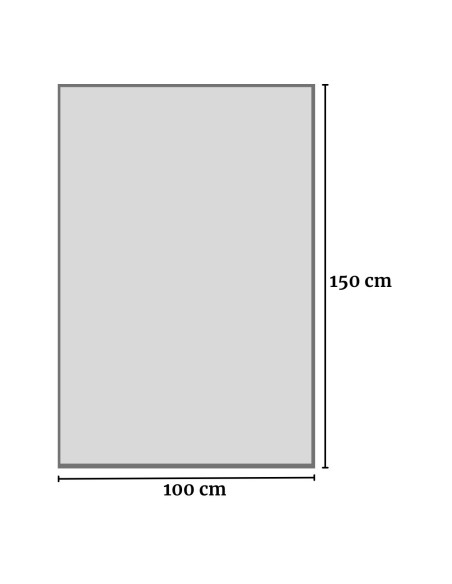 Ensemble de serviettes de bain en coton 100x150 cm. 4 pièces VENEZIA