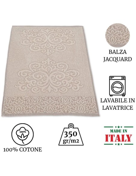 Paire de serviettes d'éponge ROSITA