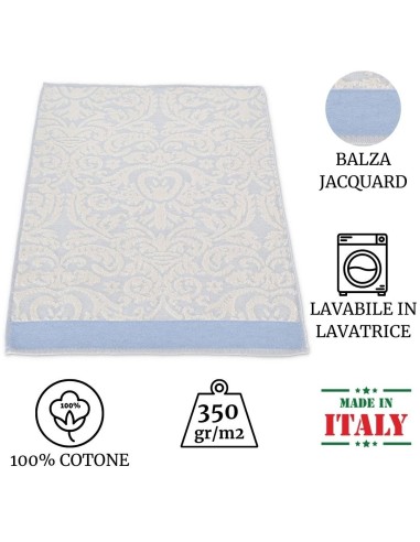 Coppia di asciugamani viso e bidet REBECCA