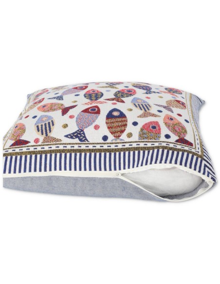 Housse coussin Chenille pour canapé PESCI