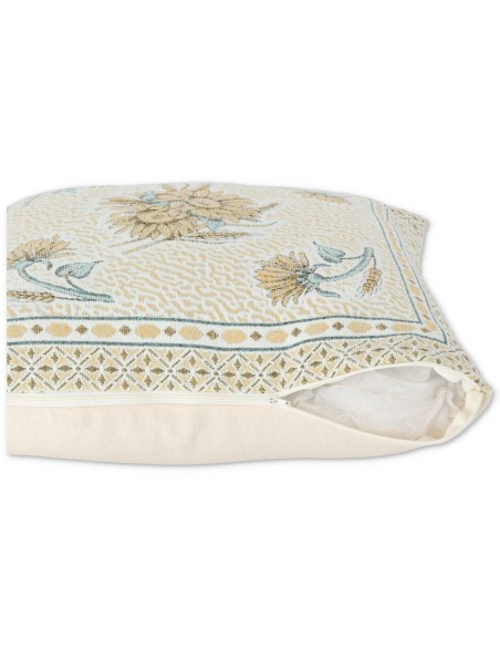 Housse coussin Chenille pour canapé GIRASOLE