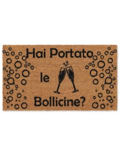 Rechteckige Fußmatte aus Kokosnuss cm. 40X70 ALLEGRO BOLLICINE