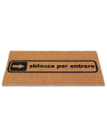 Zerbino Rettangolare in cocco cm. 40X70 ALLEGRO SBLOCCA