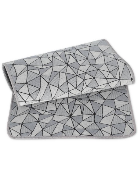 Silver 50 cm Breite Küche Teppich.