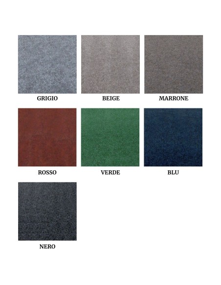 Alfombra de paso de carril OSCAR en 2 alturas