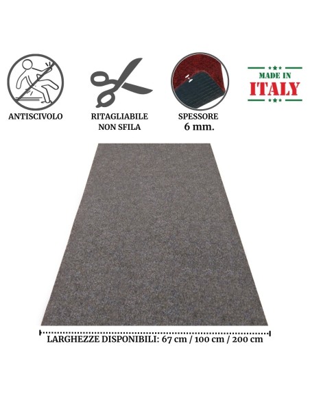 Alfombra de paso de carril OSCAR en 2 alturas