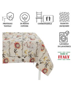 Tovaglia copritavolo in misto cotone JAMAICA LUXORY 2