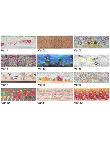 Rutschfeste Läufermatte 52 cm breit. Z DIGITAL Rohschnitt