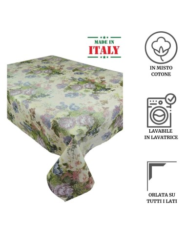 Mantel de algodón cuadrado y rectangular PRINT GOBELIN