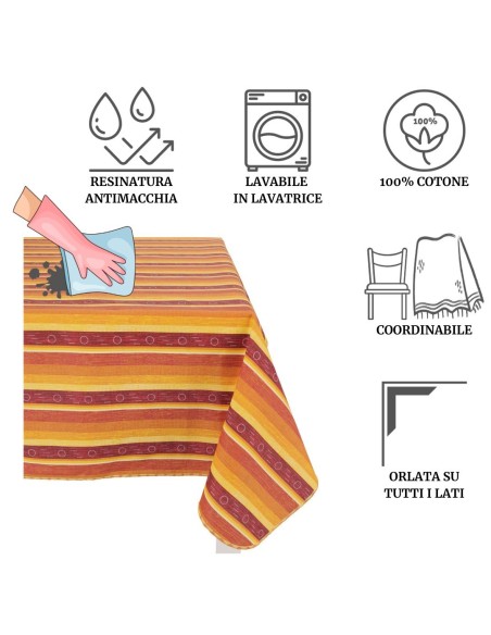 Colorado tovaglia rotonda cm. 160