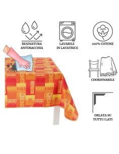 Eldorado 160 cm de diámetro ronda mantel 2