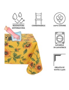 Gran sole Carico'd ' Amore redonda 160 cm mantel 2