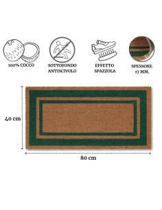 Cm SUPER felpudo de coco 40 X 80 2