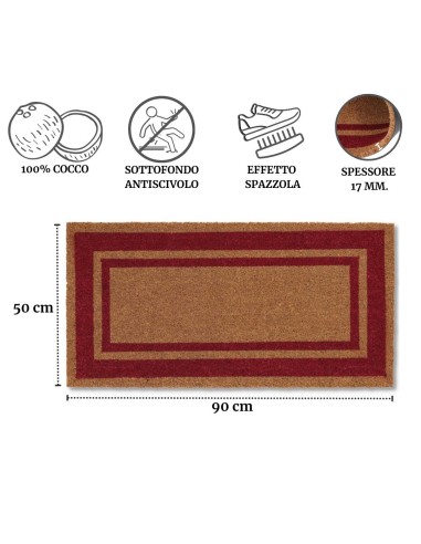 SUPER Paillasson coco 50 x 90 cm